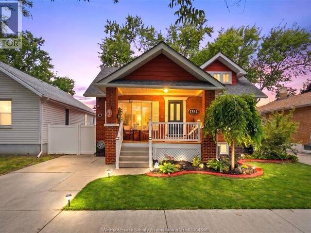 1351 FRANCOIS ROAD Windsor Ontario, N8Y 4L2 - 3 Bedrooms Home For Sale