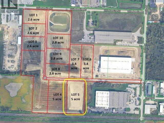 629 HIGH TECH DRIVE Tecumseh Ontario, N8N 2L9 - Vacant Land For Sale