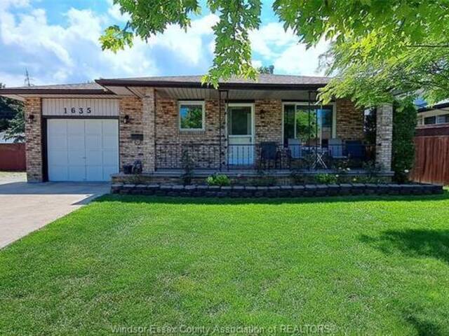 1635 COURTLAND CRESCENT Windsor Ontario, N8T 3K5 - 3 Bedrooms Home For Sale