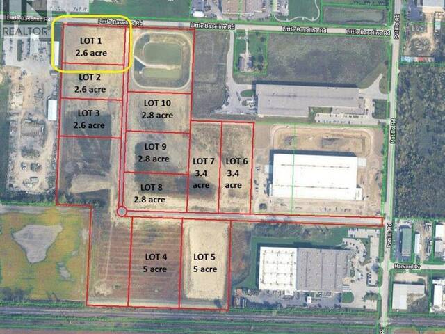 601 HIGH TECH DRIVE Tecumseh Ontario, N8N 2L9 - Vacant Land For Sale