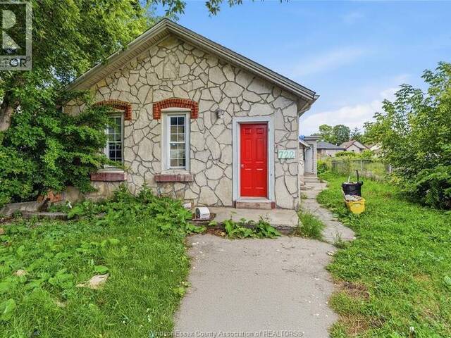 722 BRANT STREET Windsor Ontario, N9A 3E8 - Multi-family Home For Sale