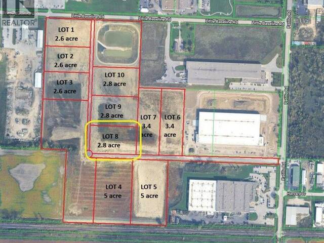 612 HIGH TECH DRIVE Tecumseh Ontario, N8N 2L9 - Vacant Land For Sale