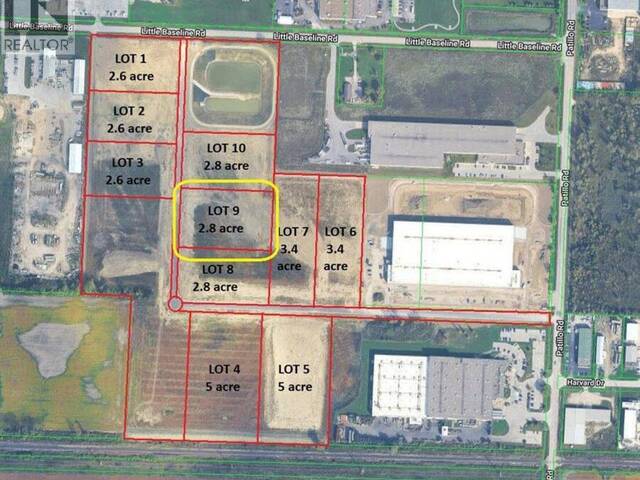 608 HIGH TECH DRIVE Tecumseh Ontario, N8N 2L9 - Vacant Land For Sale
