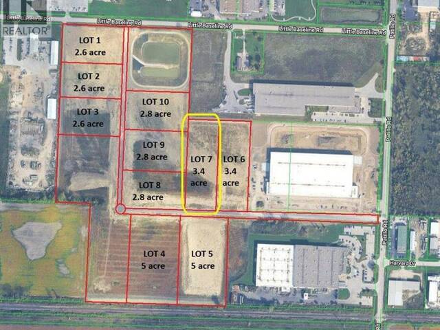 616 HIGH TECH DRIVE Tecumseh Ontario, N8N 2L9 - Vacant Land For Sale