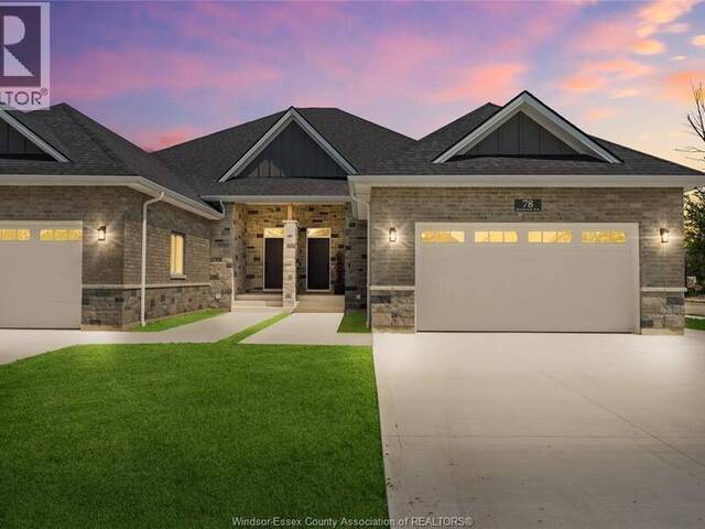 73 Belleview DRIVE Cottam Ontario, N0R 1B0 - 2 Bedrooms Home For Sale