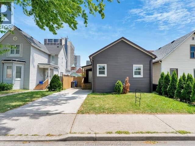 442 CHURCH Windsor Ontario, N9A 4S9 - 2 Bedrooms Home For Sale