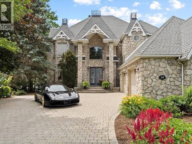 318 CRYSTAL BAY DRIVE Amherstburg Ontario, N9V 4A6 - 4 Bedrooms Waterfront Home For sale