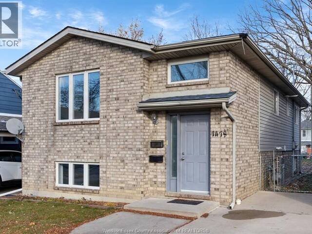 1478 WESTCOTT ROAD Windsor Ontario, N8Y 4C4 - Multi-family Home For Sale