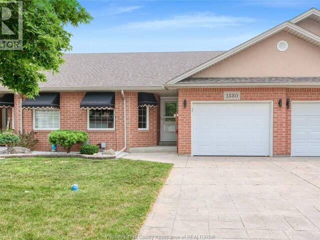 1880 CHATEAU Windsor Ontario, N8P 1M6 - 2 Bedrooms Home For Sale