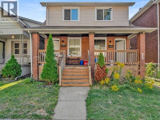527-531 MCEWAN AVENUE Windsor Ontario, N9B 2E7 - 4 Bedrooms Home For Sale
