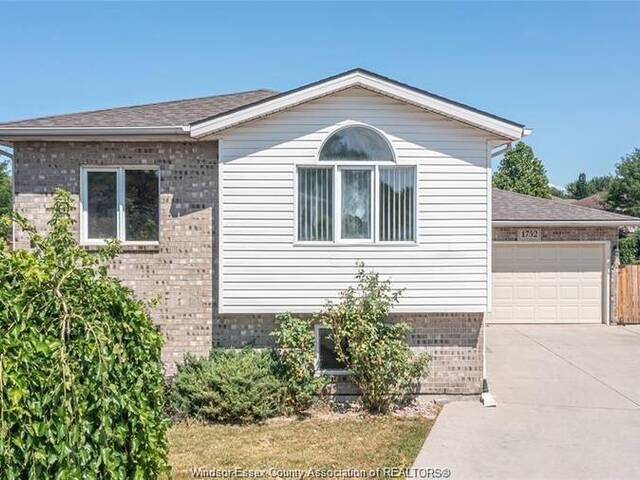 1752 VICKY CIRCLE Windsor Ontario, N8W 5P7 - 5 Bedrooms Home For Sale