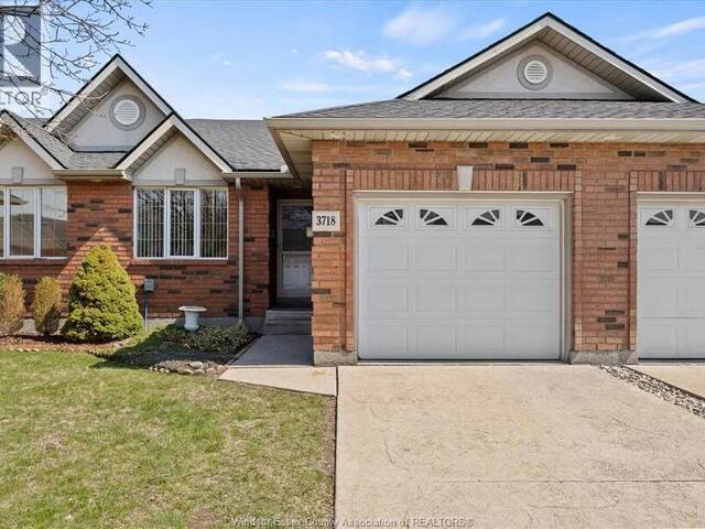3718 Prairie COURT Windsor Ontario, N9G 2X3 - 3 Bedrooms Home For Sale