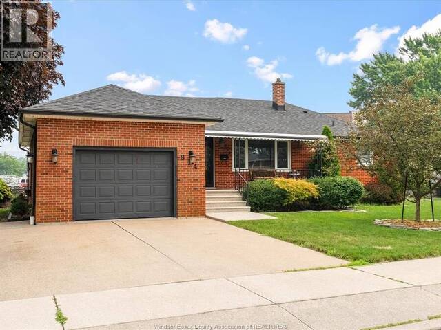 814 WATSON AVENUE Windsor Ontario, N8S 3S8 - 4 Bedrooms Home For Sale