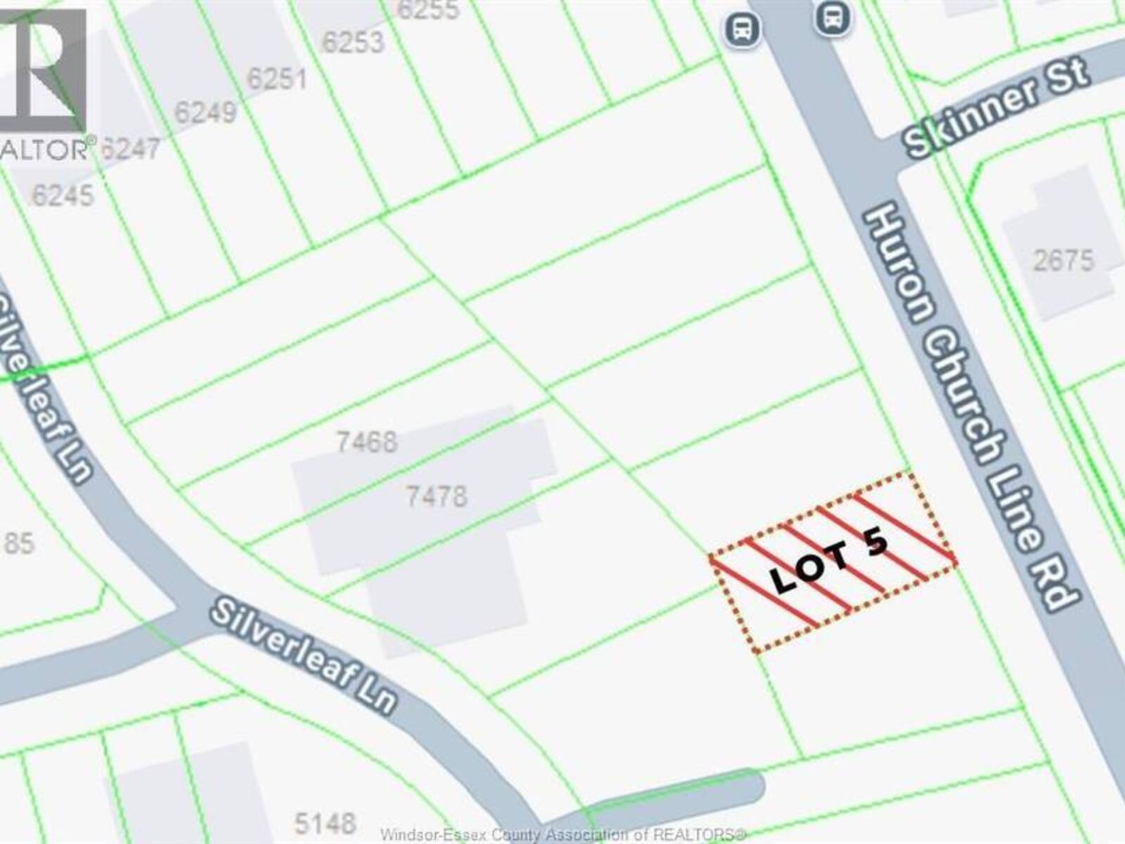 V/L Huron Church Line ROAD Unit# LOT #5, LaSalle, Ontario N9H 1H3