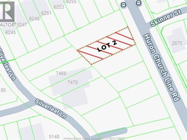 V/L Huron Church Line ROAD Unit# Lot #2 LaSalle Ontario, N9H 1H3 - Vacant Land For Sale