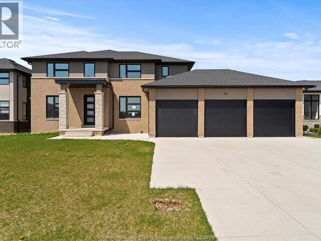 22 GREGORY AVENUE Kingsville Ontario, N9Y 0C8 - 4 Bedrooms Home For Sale