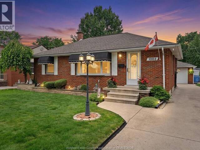 1003 Isabelle PLACE Windsor Ontario, N8S 2B3 - 2 Bedrooms Home For Sale