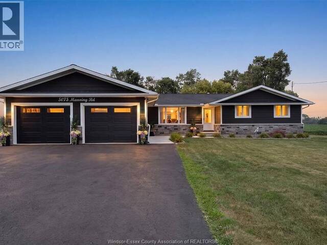 5075 MANNING ROAD Tecumseh Ontario, N0R 1K0 - 3 Bedrooms Home For Sale
