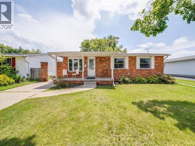 10395 CALEDON COURT Windsor Ontario, N8R 1C7 - 4 Bedrooms Home For Sale