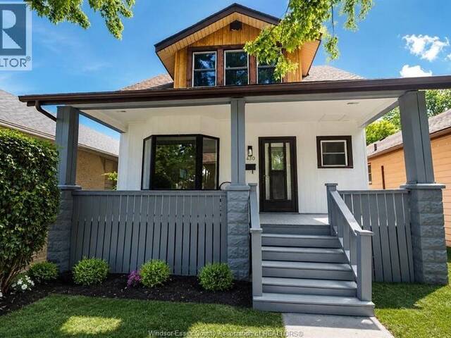 1430 DOUGALL Windsor Ontario, N8X 1R8 - 3 Bedrooms Home For Sale