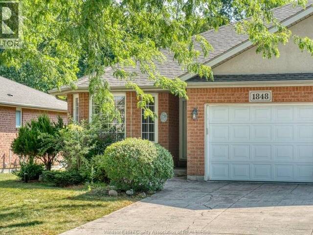 1848 Questa DRIVE Windsor Ontario, N8P 1M5 - 2 Bedrooms Home For Sale