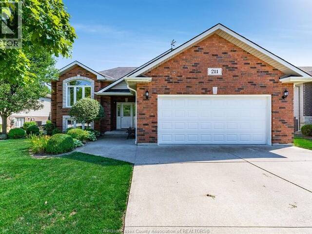 211 Dieppe CRESCENT Kingsville Ontario, N9Y 4B9 - 3 Bedrooms Home For Sale