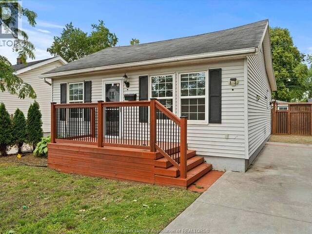 1330 CENTRAL AVENUE Windsor Ontario, N8Y 3V4 - 2 Bedrooms Home For Sale