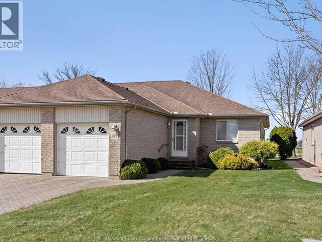 619 RODFAM Windsor Ontario, N9G 2W5 - 2 Bedrooms Home For Sale