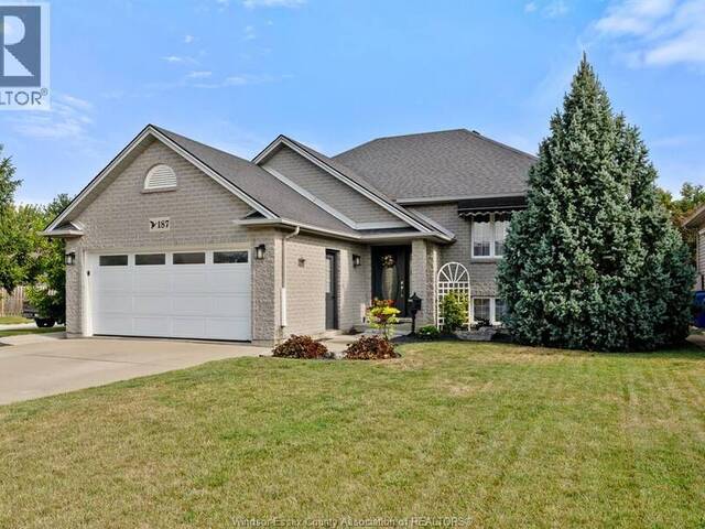 187 Mousseau CRESCENT Lakeshore Ontario, N0R 1A0 - 4 Bedrooms Waterfront Home For sale