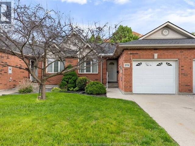3778 PRAIRIE COURT Windsor Ontario, N9G 2X3 - 2 Bedrooms Home For Sale