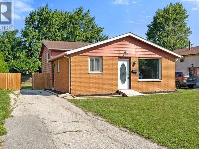 267 BRIEN AVENUE West Essex Ontario, N8M 2Z4 - 3 Bedrooms Home For Sale