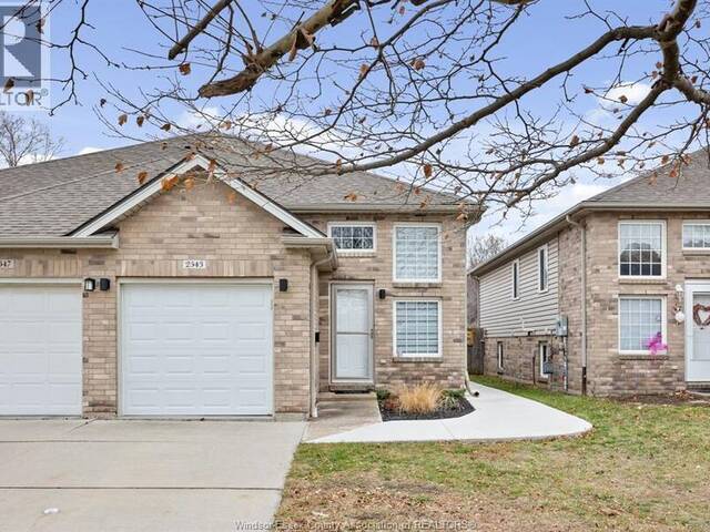 2343 LAMONT STREET Windsor Ontario, N9E 3Z2 - 3 Bedrooms Home For Sale