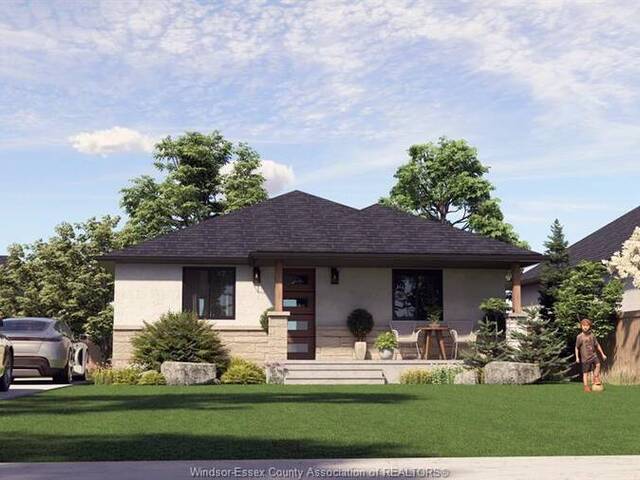 160 AMBASSADOR BEACH Unit# LOT 24 Essex Ontario, N0R 1G0 - 3 Bedrooms Waterfront Home For sale