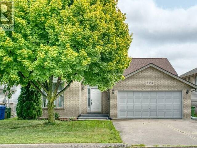 2338 Northway AVENUE Windsor Ontario, N9E 4N6 - 4 Bedrooms Home For Sale