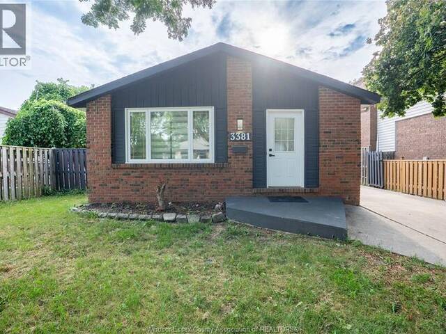 3381 Pineview CRESCENT Windsor Ontario, N8R 2A6 - 5 Bedrooms Home For Sale