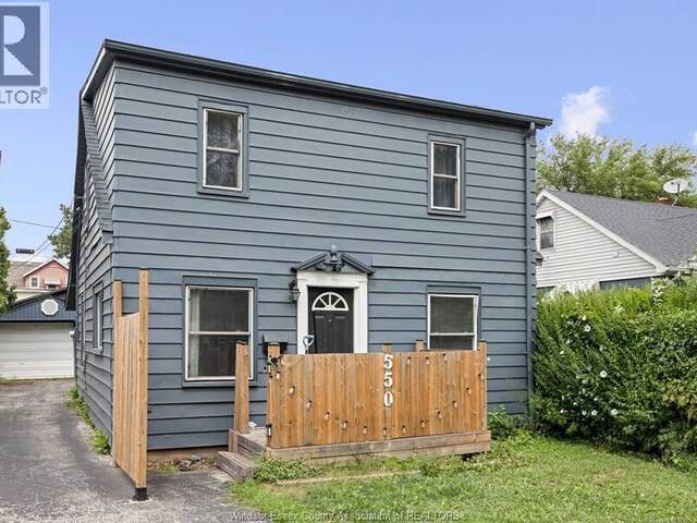 550 CAPITOL Windsor Ontario, N8X 3E8 - 3 Bedrooms Home For Sale