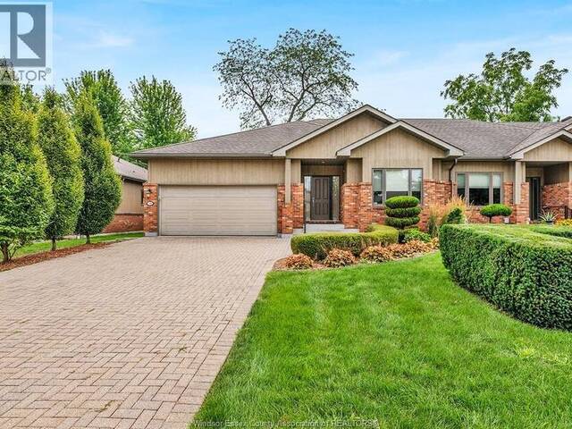 58 FAIRWAY CRESCENT Amherstburg Ontario, N9V 3T8 - 3 Bedrooms Condo For Sale