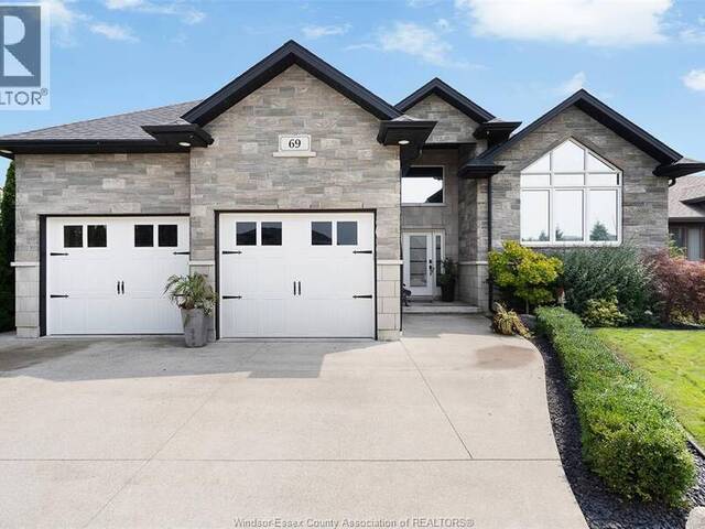 69 Conservation BOULEVARD Kingsville Ontario, N9Y 0E5 - 5 Bedrooms Home For Sale