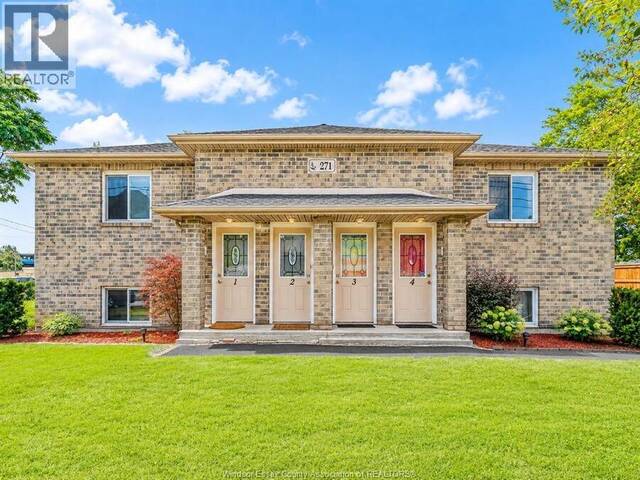 271 WATKINS Windsor Ontario, N9C 0A8 - Multi-family Home For Sale