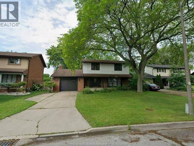 3045 CLAXTON COURT Windsor Ontario, N8R 1P9 - 4 Bedrooms Home For Sale
