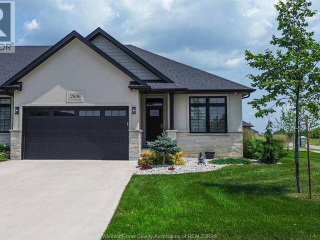 2606 CLEARWATER Windsor Ontario, N8P 0G3 - 3 Bedrooms Home For Sale