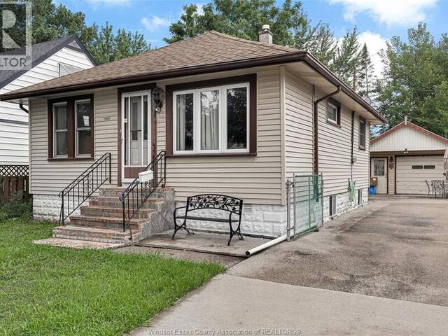 1547 ELLROSE AVENUE Windsor Ontario, N8Y 3X6 - 2 Bedrooms Home For Sale