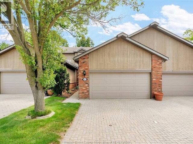 65 FAIRWAY CRESCENT Amherstburg Ontario, N9V 3T7 - 3 Bedrooms Condo For Sale