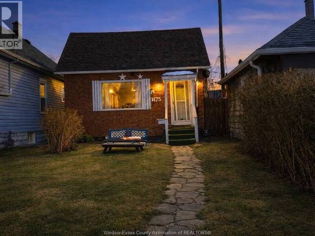 1475 MARTINDALE STREET Windsor Ontario, N9B 1G4 - 2 Bedrooms Home For Sale