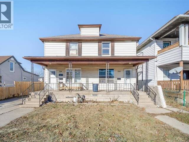 756 BRANT STREET Windsor Ontario, N9A 3E8 - Multi-family Home For Sale