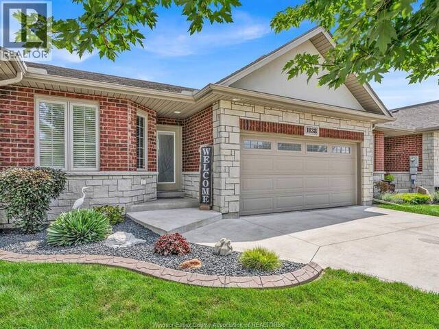 1138 NIGHTFALL Windsor Ontario, N8P 0C4 - 3 Bedrooms Home For Sale
