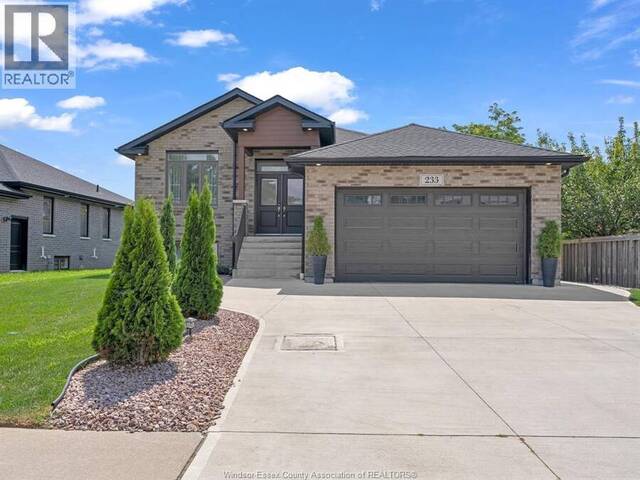 233 Sandybrook WAY Kingsville Ontario, N9Y 0A3 - 5 Bedrooms Home For Sale