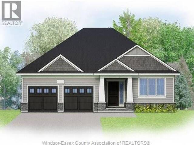 LOT 8 STREET A Amherstburg Ontario, N9V 2R3 - 2 Bedrooms Home For Sale