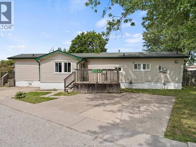 5 Oak COURT Essex Ontario, N0R 1J0 - 2 Bedrooms Home For Sale