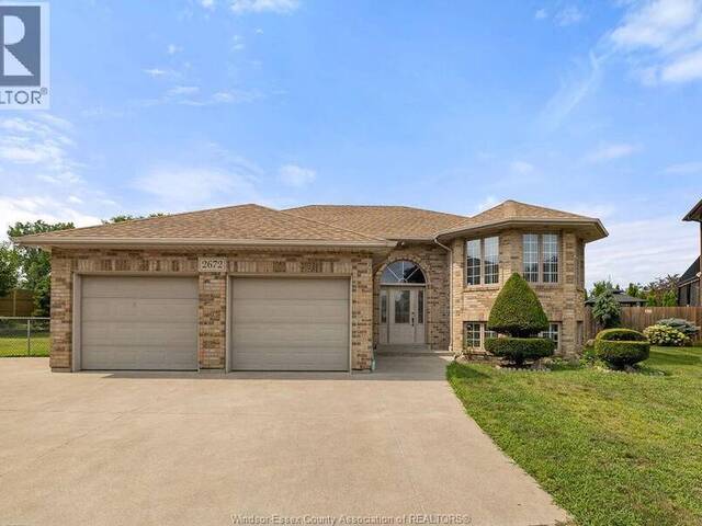 2672 FLEMING COURT Windsor Ontario, N9E 4P1 - 4 Bedrooms Home For Sale